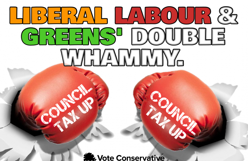 Oxfordshire County Council coalition council tax rise