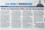 Cllr Liam Walker's Witney Gazette November DistrictDossier Piece